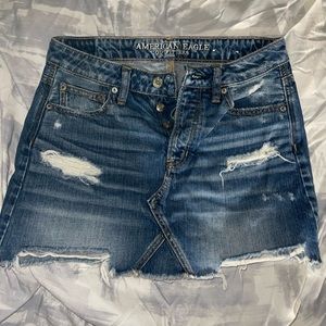 American Eagle Jean Skirt